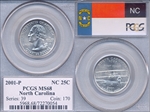 2001-P 25C North Carolina MS68