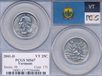 2001-D 25C Vermont MS67