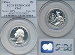 1976-S 25C Clad PR70DCAM