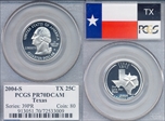 2004-S 25C Texas PR70DCAM