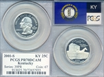 2001-S 25C Kentucky PR70DCAM