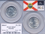 2004-P 25C Florida MS67