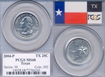 2004-P 25C Texas MS68