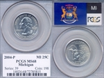 2004-P 25C Michigan MS68