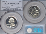1976-S 25C Clad PR69DCAM