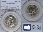 2000-S SAC$1 PR70DCAM