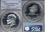 1976-S $1 Clad Type 1 PR69DCAM