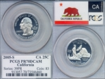 2005-S 25C California PR70DCAM