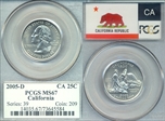 2005-D 25C California MS67