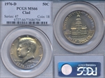 1976-D 50C Clad MS66