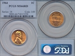 1964 1C MS66RD