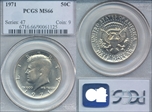 1971 50C MS66