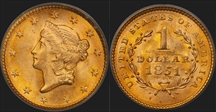 1851 G$1 MS65