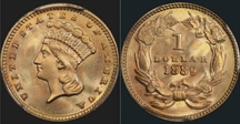 1889 G$1 MS67