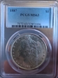 1887 $1 MS63