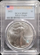 2022 $1 Silver Eagle First Strike MS69