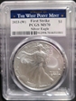 2023-(W) $1 Silver Eagle Struck at West Point First Strike MS70