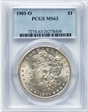 1901-O $1 MS63