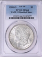 1900-O $1 VAM 15, Doubled Stars MS64