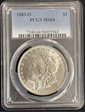 1883-O $1 MS64