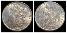 1888 $1 MS63