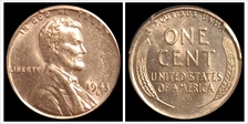 1943-S 1C MS64