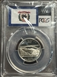2005-S 25C West Virginia Silver PR70DCAM
