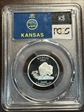 2005-S 25C Kansas Silver PR70DCAM