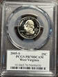 2005-S 25C West Virginia PR70DCAM