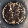 2001-P 25C New York MS68