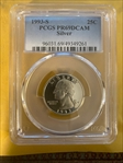 1993-S 25C Silver PR69DCAM