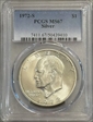 1972-S $1 Silver MS67