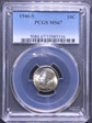 1946-S 10C MS67