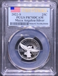 2022-S 25C Maya Angelou-Silver First Strike PR70DCAM