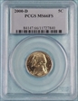 2000-D 5C MS66FS