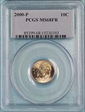 2000-P 10C MS68FB