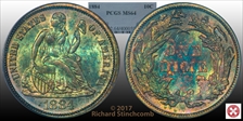 1884 10C MS64