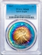 1997 $1 Silver Eagle MS68