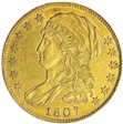 1807 $5 Capped Bust AU58