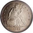 1849 $1 MS64