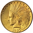 1910-D $10 MS65