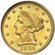 1904 $2.50 MS66