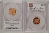 2010-S 1C Shield PR69DCAM