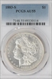 1883-S $1 AU55