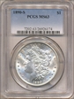 1890-S $1 MS63