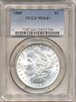 1888 $1 MS64+