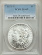 1921-D $1 MS65