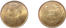 1896 1C MS66RB