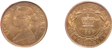 1865 1C MS65RD
