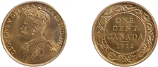 1912 1C MS65RD